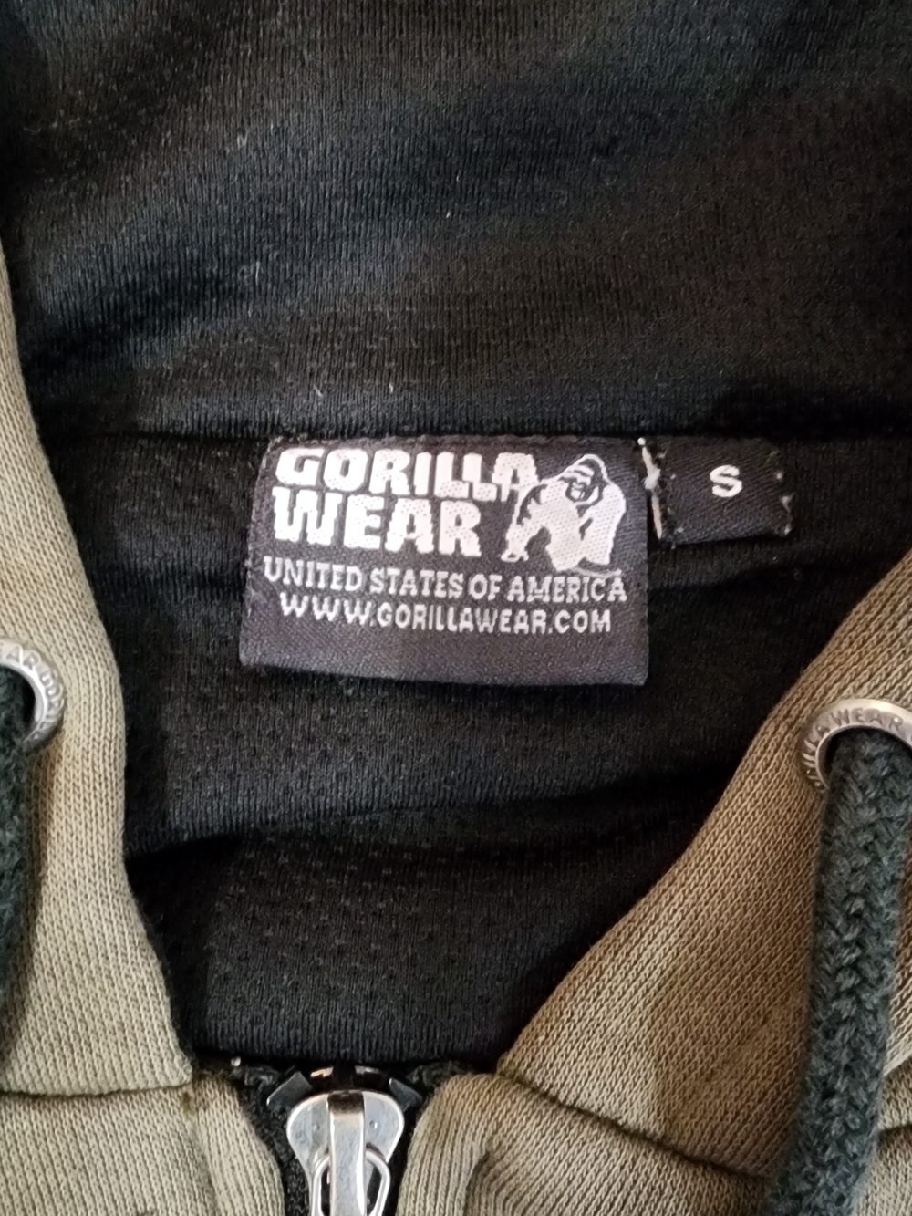 Gorilla Wear Bowie Mesh Zipped Hoodie - Picture 8 of 11